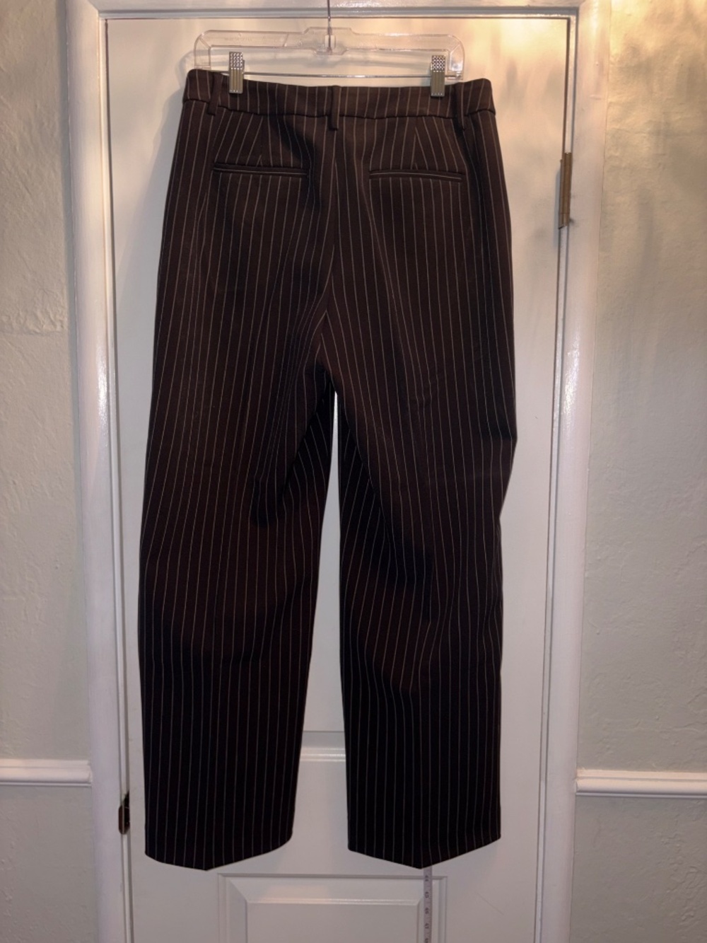 Express Editor Pants - Pin stripe - Size 10 R - Picture 2 of 9
